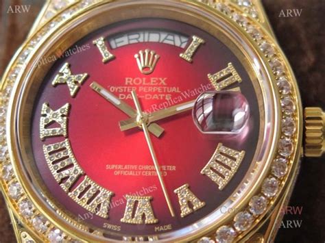 bust down red face rolex|iced out Rolex for sale.